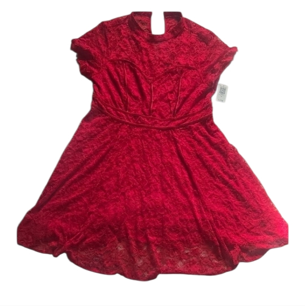 Torrid Red Lace Special Occasion Dress